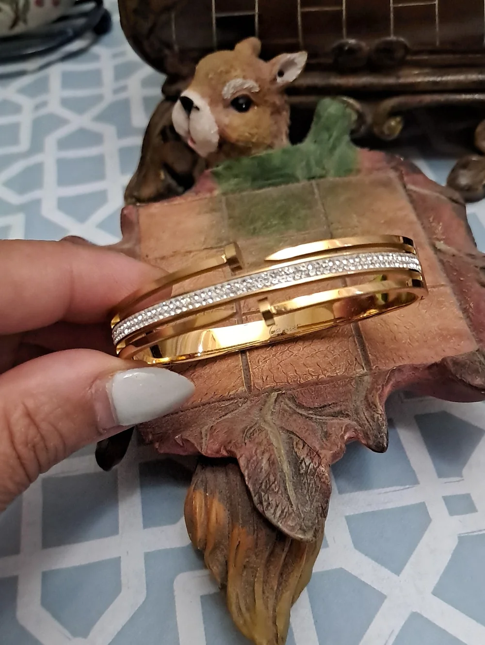 Fashion Jewelry polished gold
